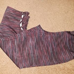 Cropped athletic leggings